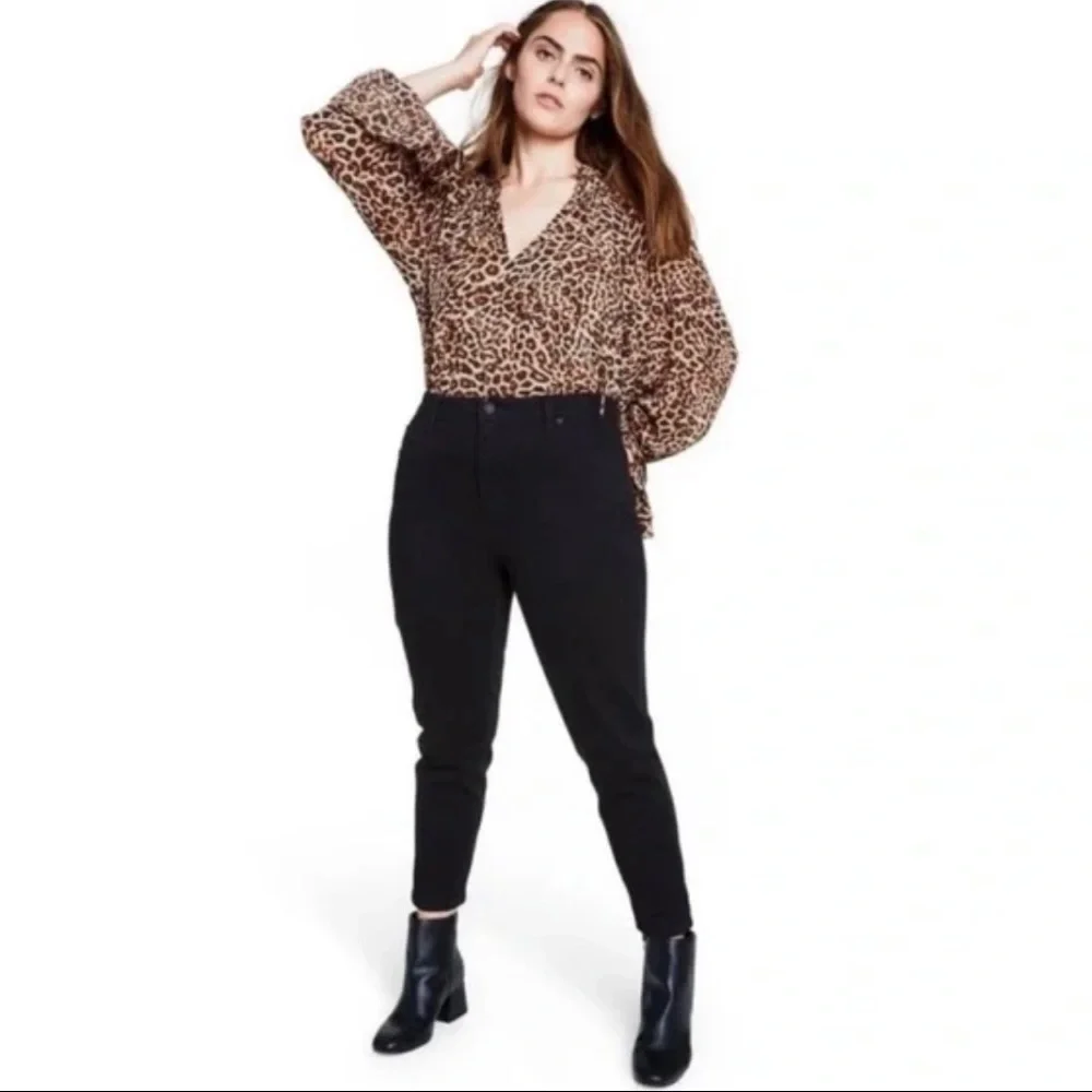 High-Rise Ankle Length Skinny Jeans - Nili Lotan x Target Black size  0 4 6 14 - Picture 5 of 15